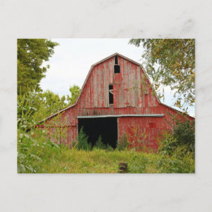 Old Barn Postcard