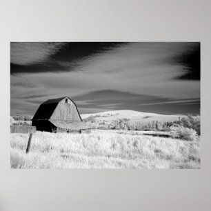 Old Barn Poster