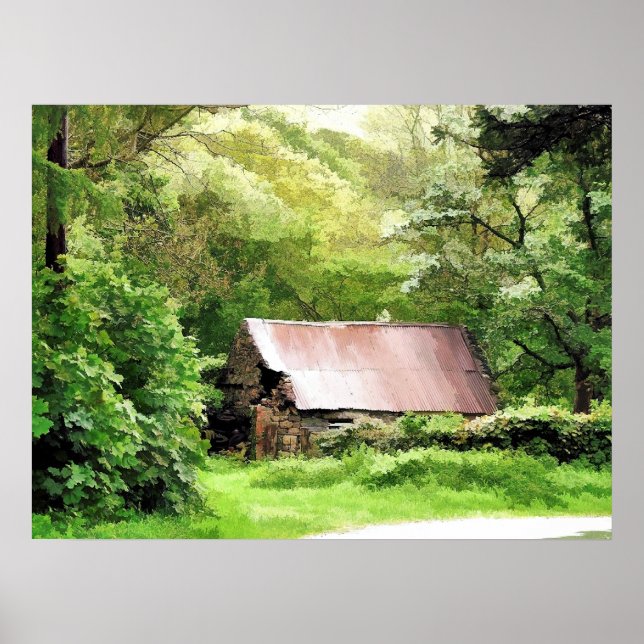 OLD BARN POSTER (Front)