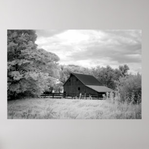 Old Barn Poster