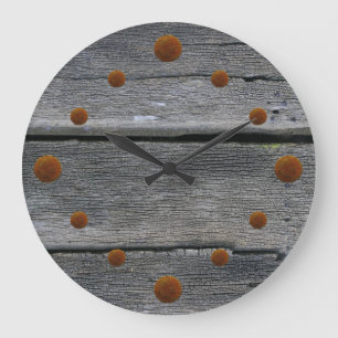 Old Barn Wood Wall Clock