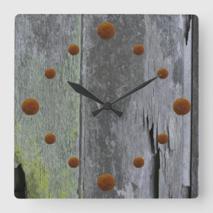 Old Barn Wood Wall Clock