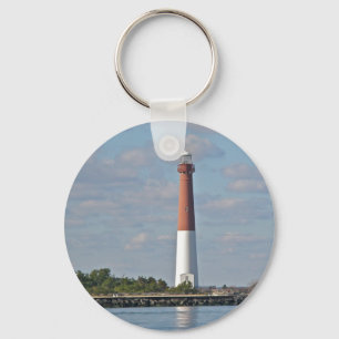 "Old Barney" Barnegat Lighthouse LBI NJ Key Ring
