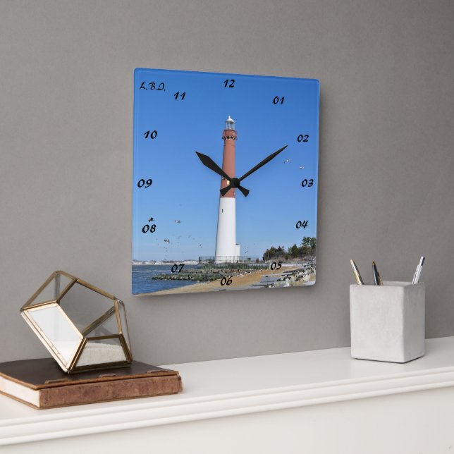 Old Barney - Square Wall Clock (Office)