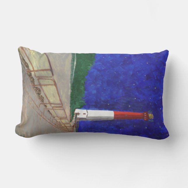 Old Barney Starry Night Lumbar Cushion (Front)