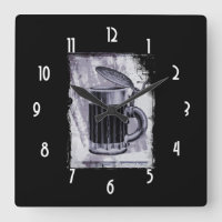 Old Beer Stein Illustration on Grunge Background