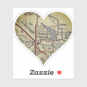 Old Belle Fourche SD Map