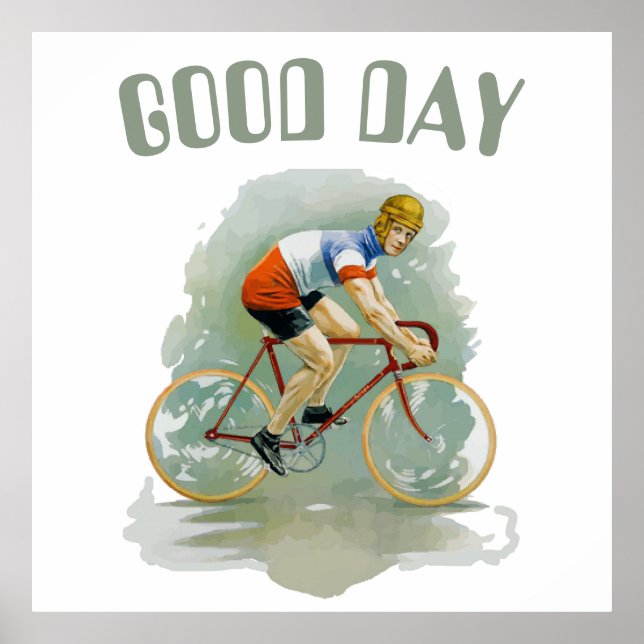 Old Bicycle, add text Poster (Front)