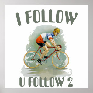 Old Bicycle, add text Poster