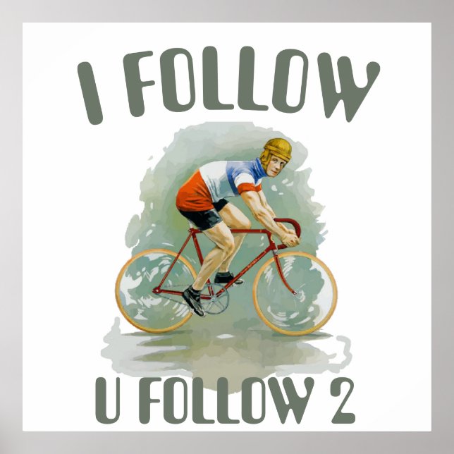 Old Bicycle, add text Poster (Front)