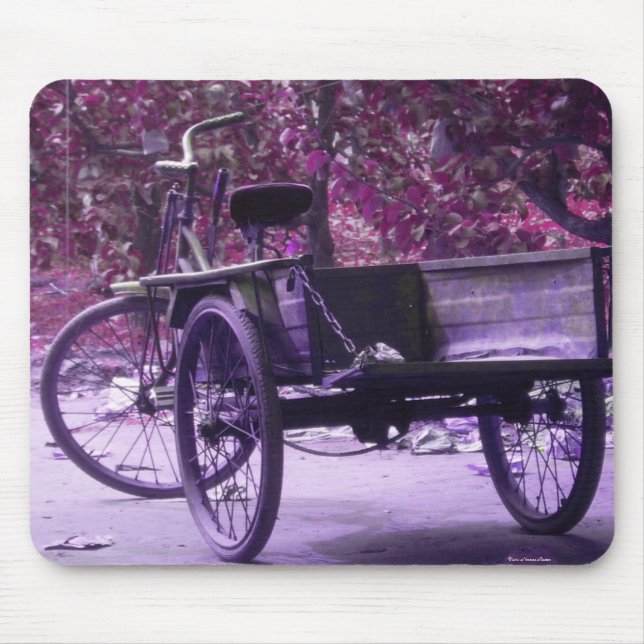 Old Bicycle Mousepad (Front)
