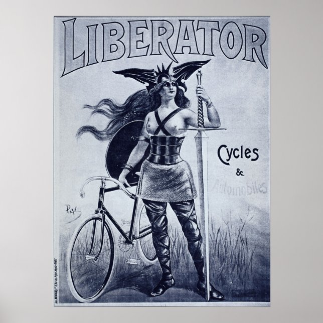 Old bicycle poster (Front)