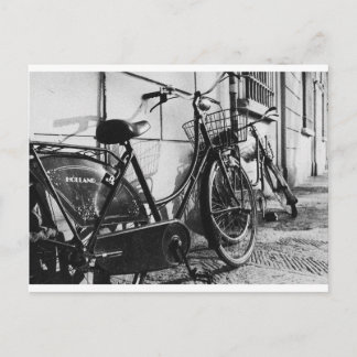 Old Bicycles in Innsbruck, Austria Postcard