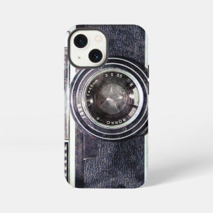 Old black camera iPhone 13 mini case