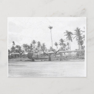 Old Black Magic B-24  Postcard