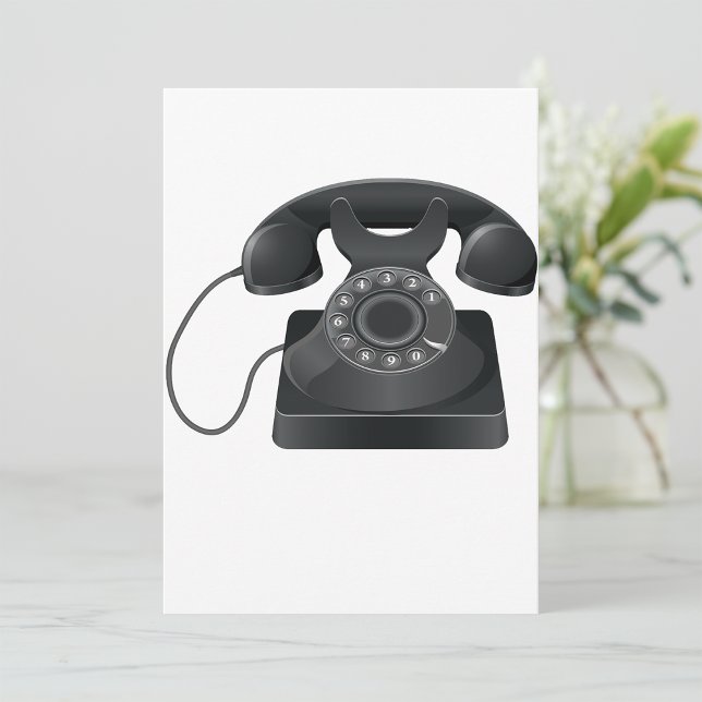 Old Black Phone Invitations (Creator Uploaded)