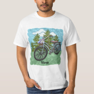 Old Blue Bike Bicycle T-Shirt