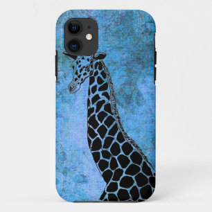 Old Blue Giraffe II - iPhone 5/5S Case