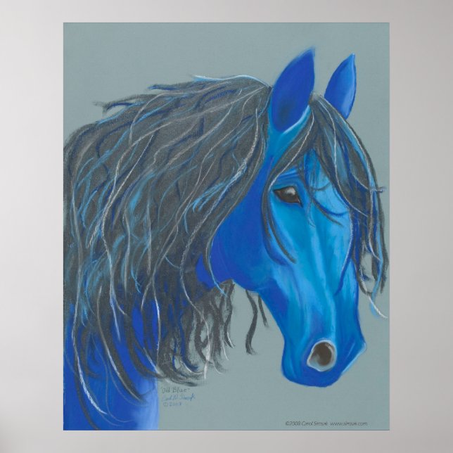 Old Blue Poster (Front)