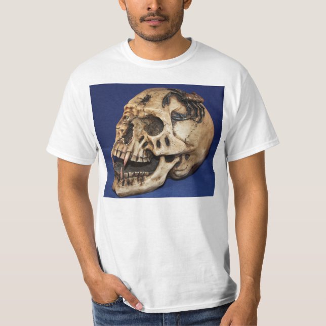 OLD BONE'S  SKULL T-SHIRT (Front)