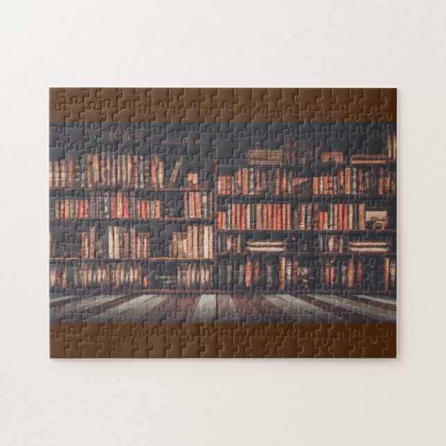 Old Book Shelf Jigsaw Puzzle (Horizontal)