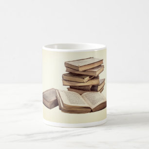 Old Books Coffee Mug