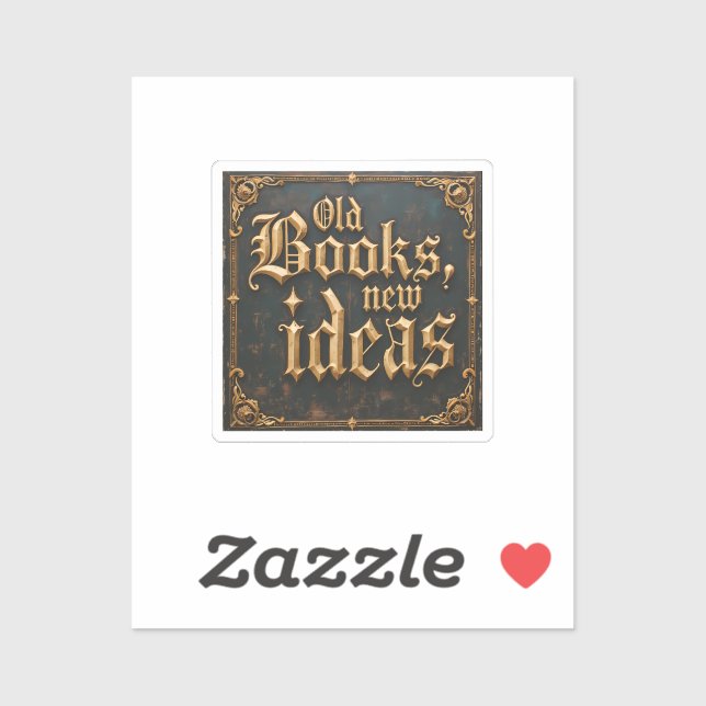Old books new ideas (Sheet)