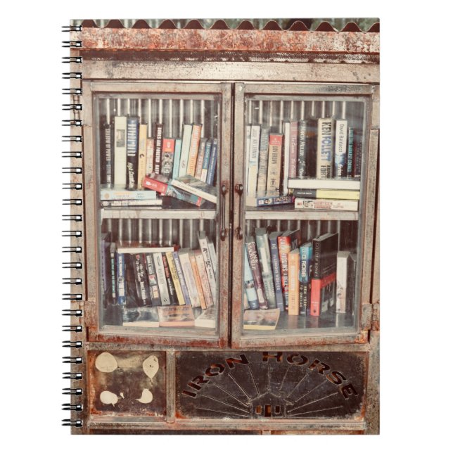 Old Bookshelf with Books (Front)
