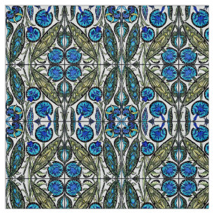 Old Botanical Victorian Design For Textiles Fabric