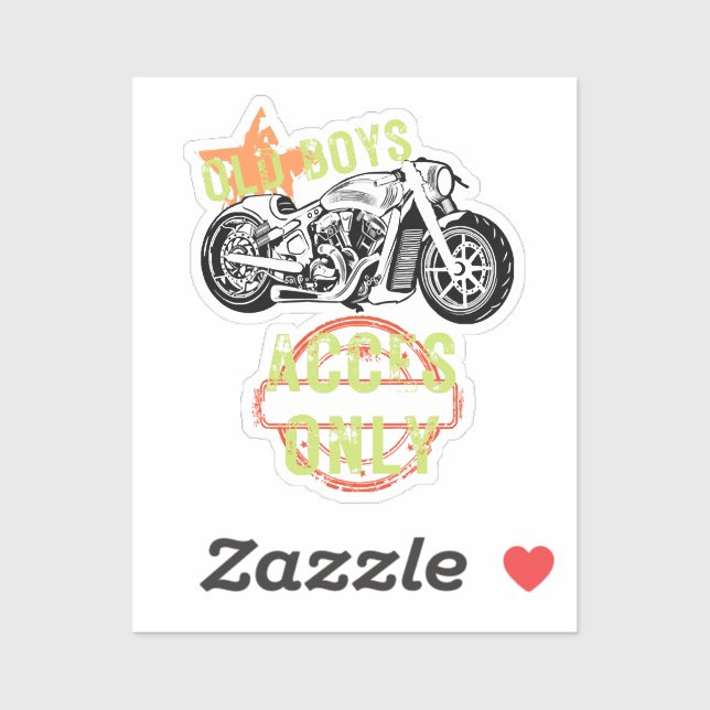 Old Boys Acces Only, Old Boys Gifts (Sheet)