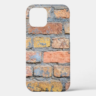 Old brick wall texture backgroundarchitecture, bac iPhone 12 case
