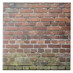 Old brick wall texture ceramic tile