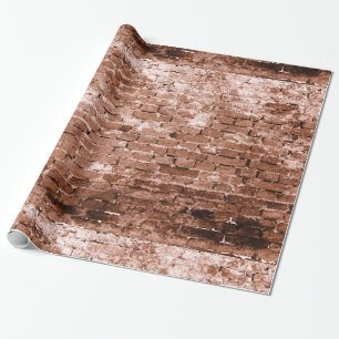 Old Brick Wall Wrapping Paper