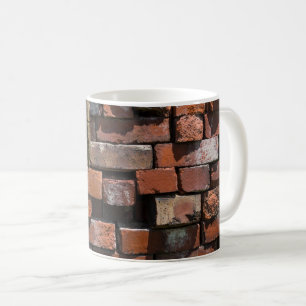 Old Bricks Abstract Coffee Mug