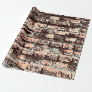 Old bricks wallbackground,block,brick,brown,old,pa wrapping paper