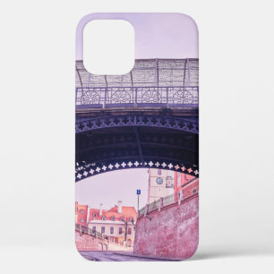 Old bridge, mediaeval bridgeantique, arch, archit iPhone 12 case