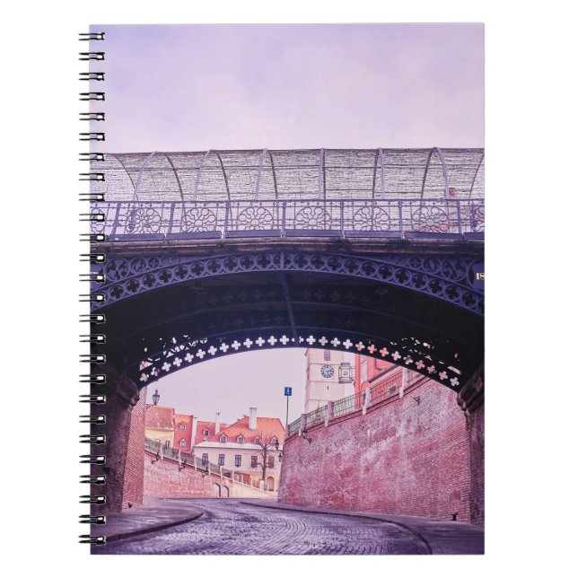 Old bridge,  mediaeval bridgeantique, arch, archit notebook (Front)