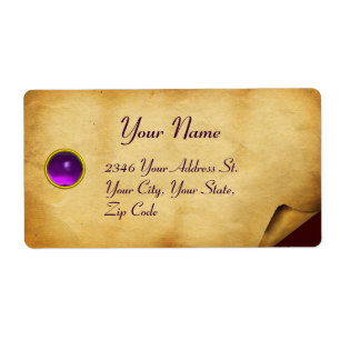 OLD BROWN PARCHMENT,GEM STONE