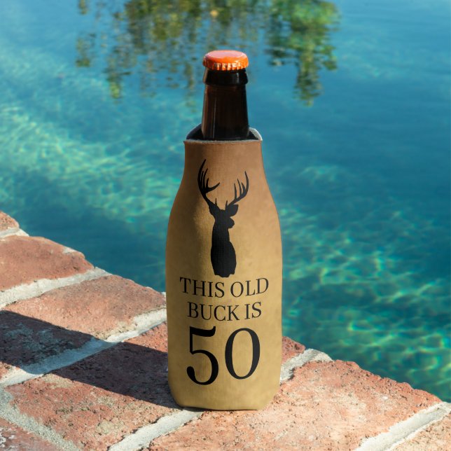 Old Buck 50th Birthday Bottle Cooler (In Situ Pool)