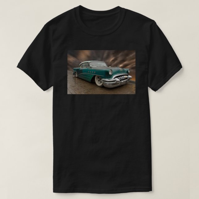 Old Buick never die Greeting Card.png T-Shirt (Design Front)