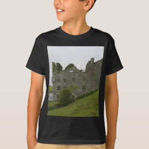 Old Building Castle On Green Hill T-Shirt