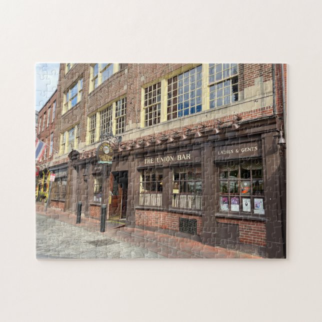 Old building in Boston Massachusetts Jigsaw Puzzle (Horizontal)