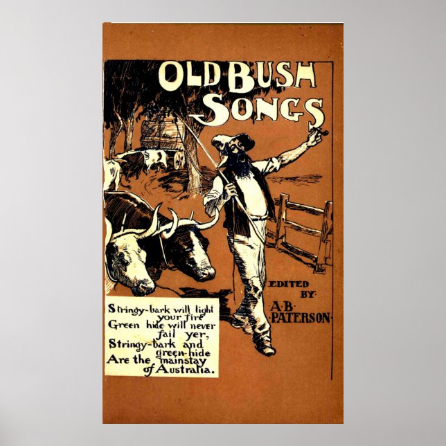 Old Bush Songs Poster (Front)