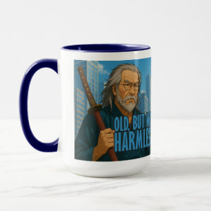Old But Not Harmless Samurai City Mug