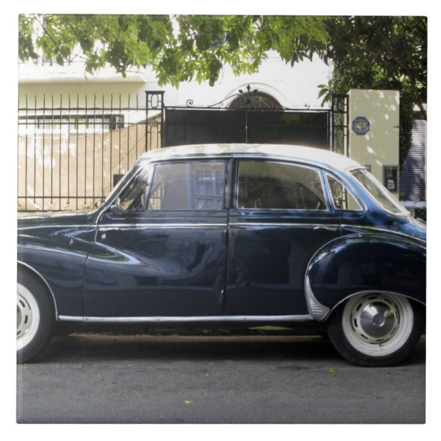 Old but very well kept Audi car. Ceramic Tile (Front)