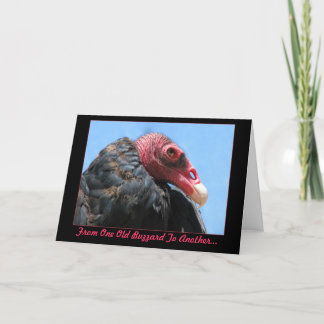 Old Buzzard Birthday Card