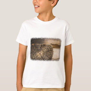 Old Cabin Textures T-Shirt