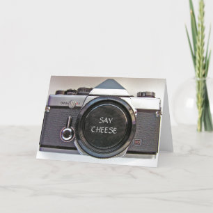 Old Camera Greeting Card