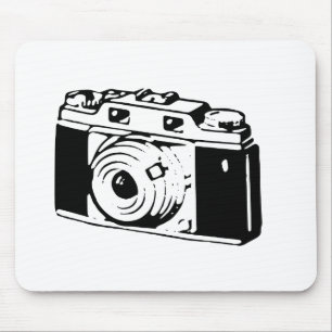 Old Camera Mouse Pad