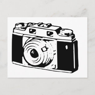 Old Camera Postcard
